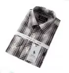 chemise ralph lauren moins cher treillis gris